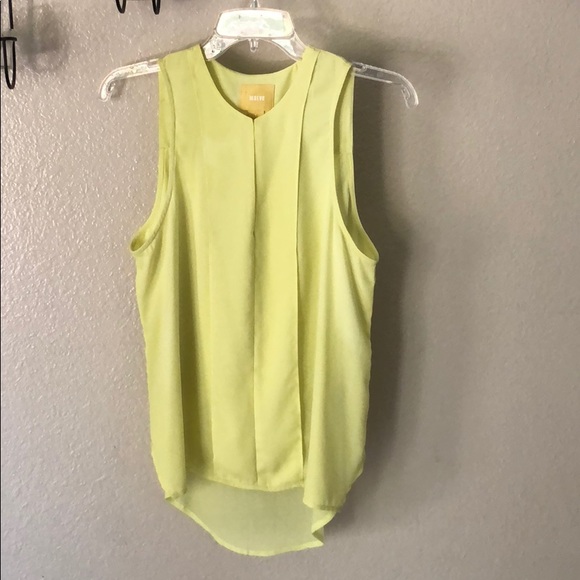 Anthropologie Maeve key hole high low top size S - Picture 3 of 8